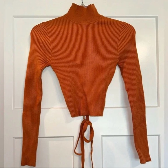 NWT! Zara open back knit sweater - Picture 9 of 9